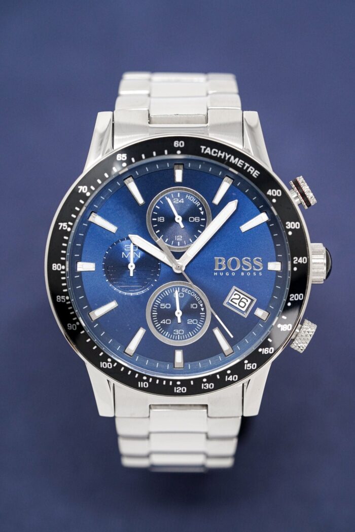 Hugo Boss Men's Watch Chronograph Rafale Blue - HB1513510 - Image 2